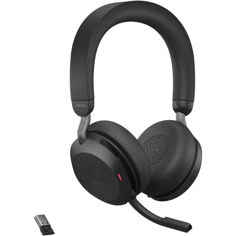 GN AUDIO USA INC. 27599-989-999 Jabra Evolve2 75 Wireless On-ear Stereo Headset - USB-A - Unified Communication - Black