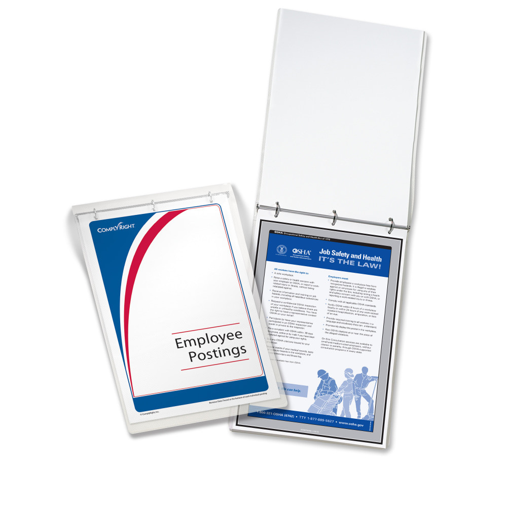 TAX FORMS PRINTING, INC. U1200CRWCTC ComplyRight Remote Worker, Federal And State Labor Law 1-Year Poster Service, English, Connecticut (Service)