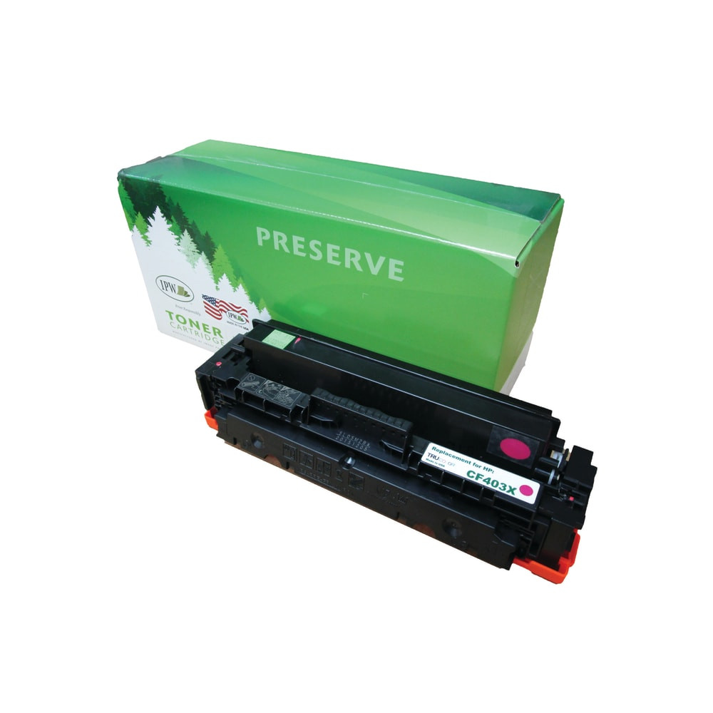 IMAGE PROJECTIONS WEST, INC. 545-X13-ODP IPW Preserve Remanufactured Magenta High Yield Toner Cartridge Replacement For HP 410X, CF413X, 545-X13-ODP