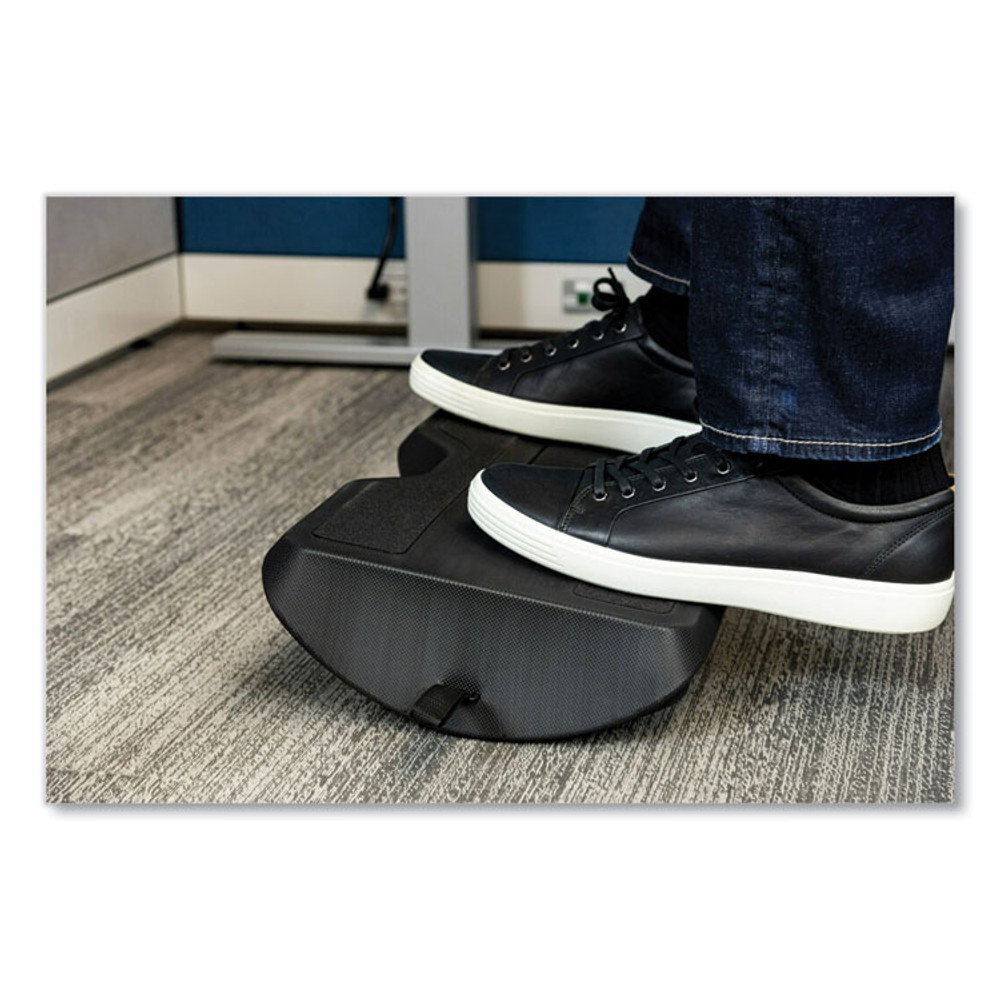 3M/COMMERCIAL TAPE DIV. FR200B Foot Rest for Standing Desks, 19.98w x 11.97d x 4.2h, Black