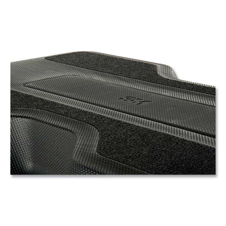 3M/COMMERCIAL TAPE DIV. FR200B Foot Rest for Standing Desks, 19.98w x 11.97d x 4.2h, Black