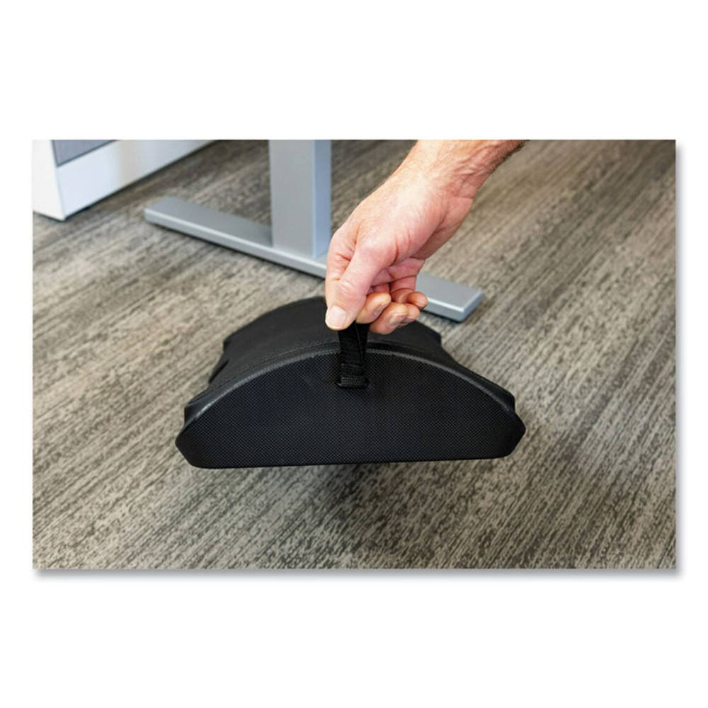 3M/COMMERCIAL TAPE DIV. FR200B Foot Rest for Standing Desks, 19.98w x 11.97d x 4.2h, Black