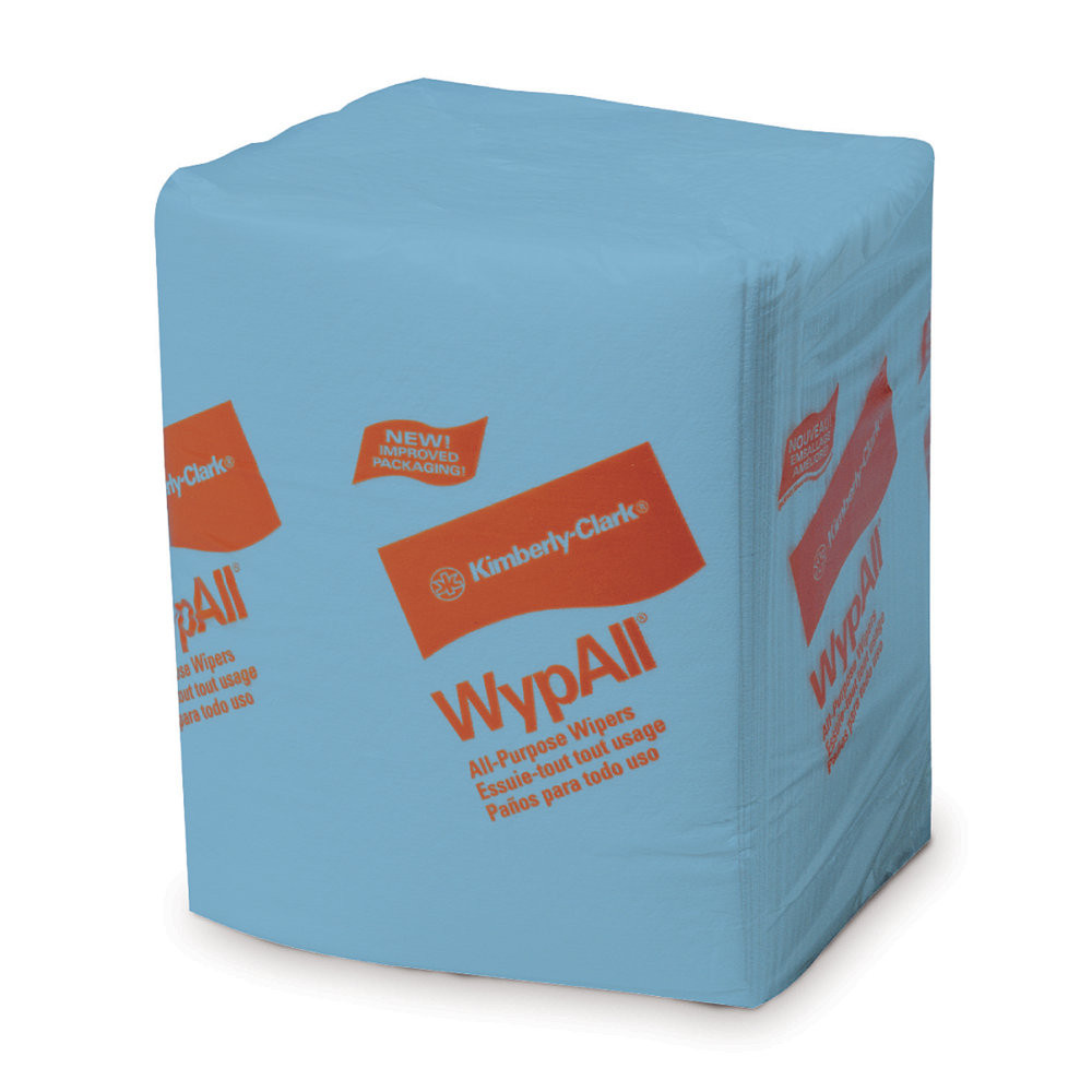 WypAll A808660  L40 Folded Towels, 12 1/2in x 14 2/5in, Pack Of 672