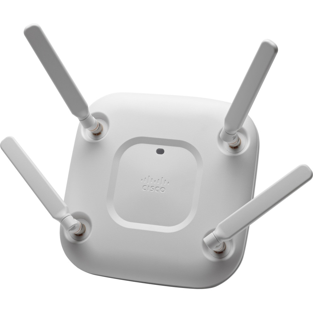 CISCO AIR-AP2702E-UXK9  Aironet 2702E IEEE 802.11ac 1.27 Gbit/s Wireless Access Point - 2.40 GHz, 5 GHz - MIMO Technology - 2 x Network (RJ-45) - Ethernet, Fast Ethernet, Gigabit Ethernet - Ceiling Mountable