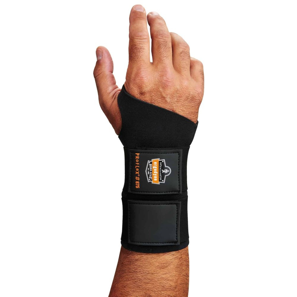 ERGODYNE CORPORATION Ergodyne 16623  ProFlex 675 Support, Wrist, Medium, Black