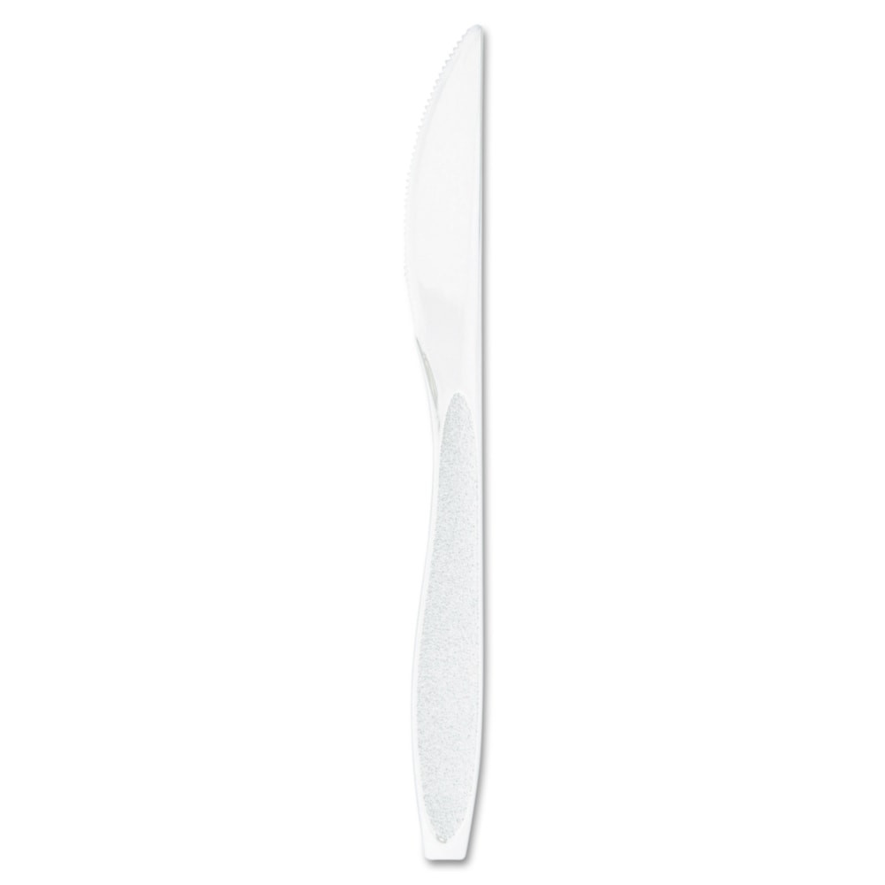 DART CONTAINER CORPORATION Dart HSWK-0007  Impress Heavyweight Full-Length Polystyrene Knives, White, Carton Of 1,000 Knives