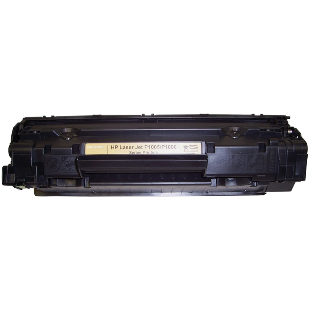 IMAGE PROJECTIONS WEST, INC. Hoffman Tech 845-35A-HTI  Remanufactured Black Toner Cartridge Replacement For HP 35A, CB435A, 845-35A-HTI