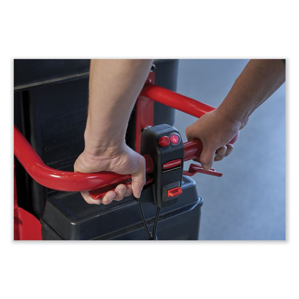 RUBBERMAID COMMERCIAL PROD. 2173662 1 cu yd Motorized Roto Tilt Truck, 1,000 lb Capacity, Black