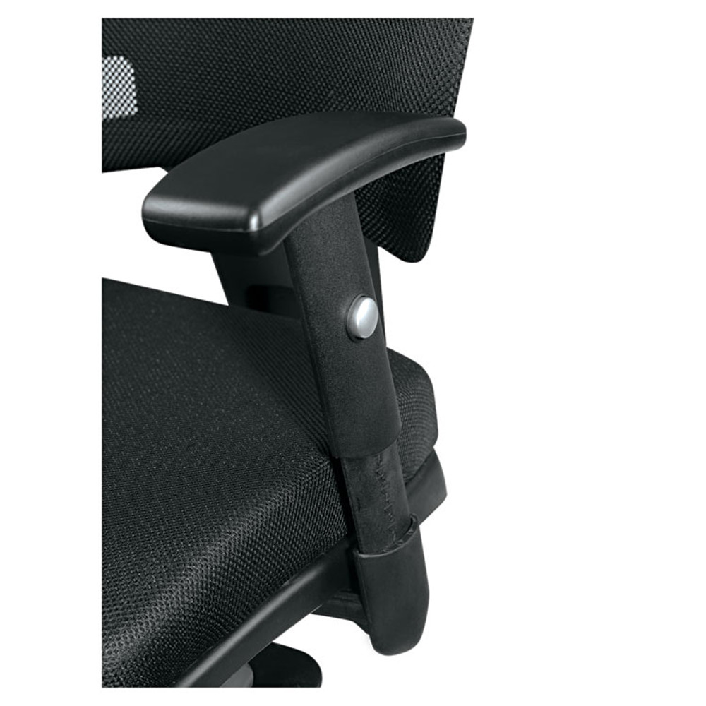 ALERA EP42ME10B Alera Epoch Series Fabric Mesh Multifunction Chair, Supports Up to 275 lb, 17.63" to 22.44" Seat Height, Black