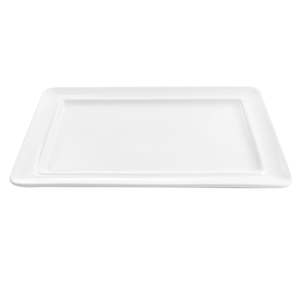GIBSON OVERSEAS INC. 995116358M Martha Stewart Fine Ceramic Serving Platter, 14in x 10in, White GIBSON OVERSEAS INC. 995116358M Martha Stewart Fine Ceramic Serving Platter, 14in x 10in, White