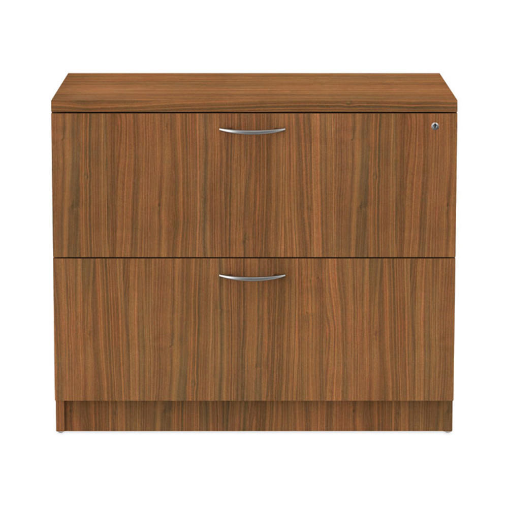 ALERA VA513622WA Alera Valencia Series Lateral File, 2 Legal/Letter-Size File Drawers, Modern Walnut, 34" x 22.75" x 29.5"