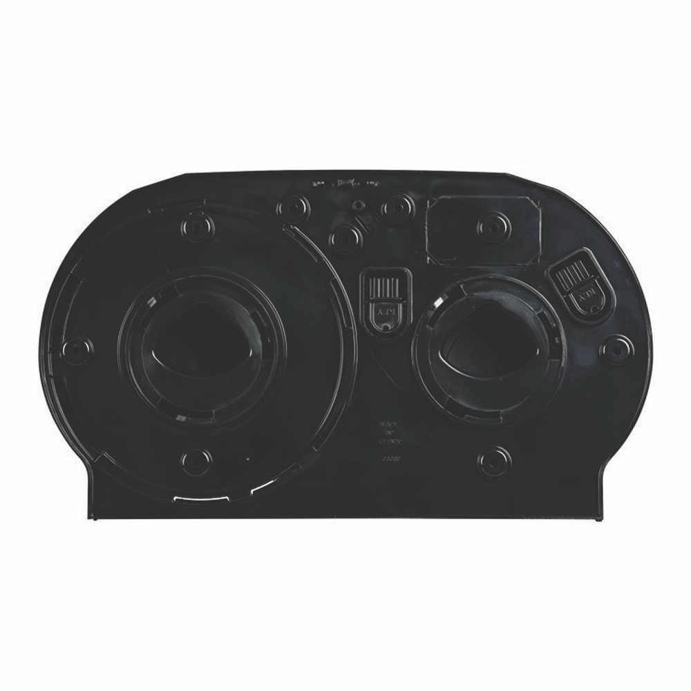 BOARDWALK 1529 Jumbo Twin Toilet Tissue Dispenser, 20.25 x 6 x 12.25, Black