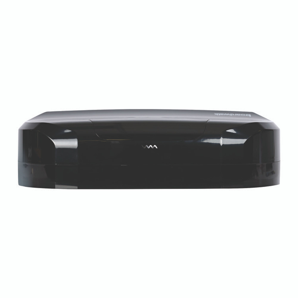 BOARDWALK 1529 Jumbo Twin Toilet Tissue Dispenser, 20.25 x 6 x 12.25, Black