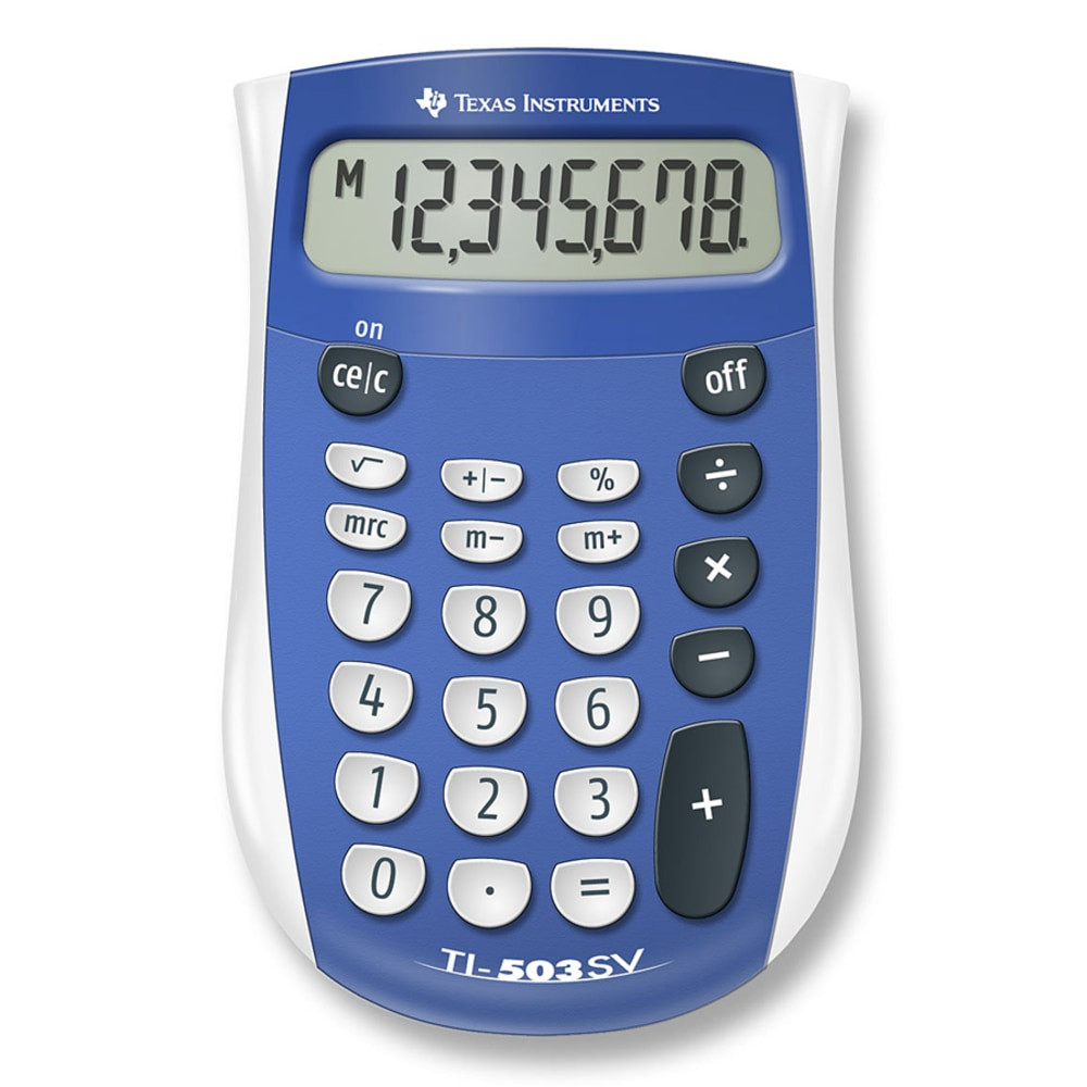 TEXAS INSTRUMENTS INC. 503SV/FBL/4L1/A Texas Instruments TI-503SV Display Calculator