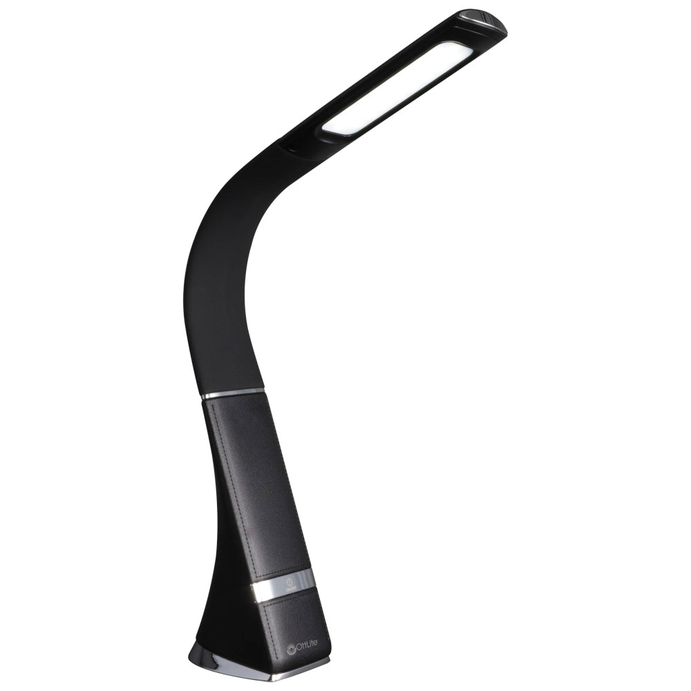 OTTLITE TECHNOLOGIES, INC. OttLite CS59G59-SHPR  Recharge LED Desk Lamp, 18-3/4inH, Black