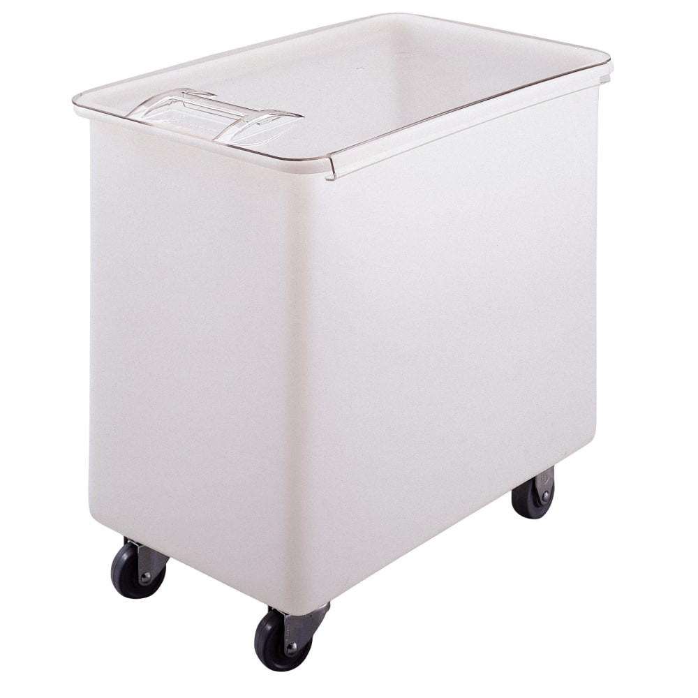 CAMBRO MFG. CO. IB44148 Cambro Flat-Top Ingredient Bin, 42.5 Gallons, 29inH x 18-1/2inW x 29-1/2inD, White