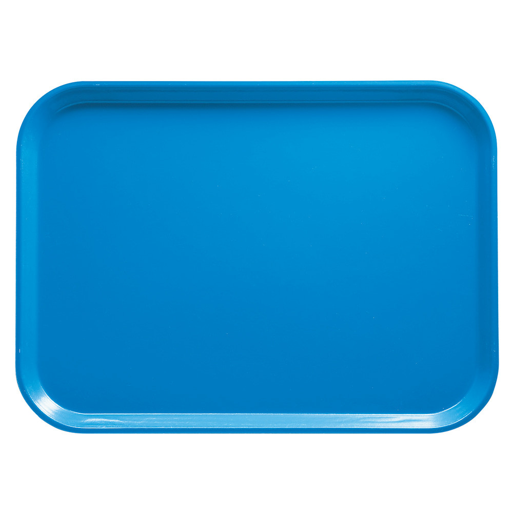 CAMBRO MFG. CO. Cambro 1520105  Camtray Rectangular Serving Trays, 15in x 20-1/4in, Horizon Blue, Pack Of 12 Trays