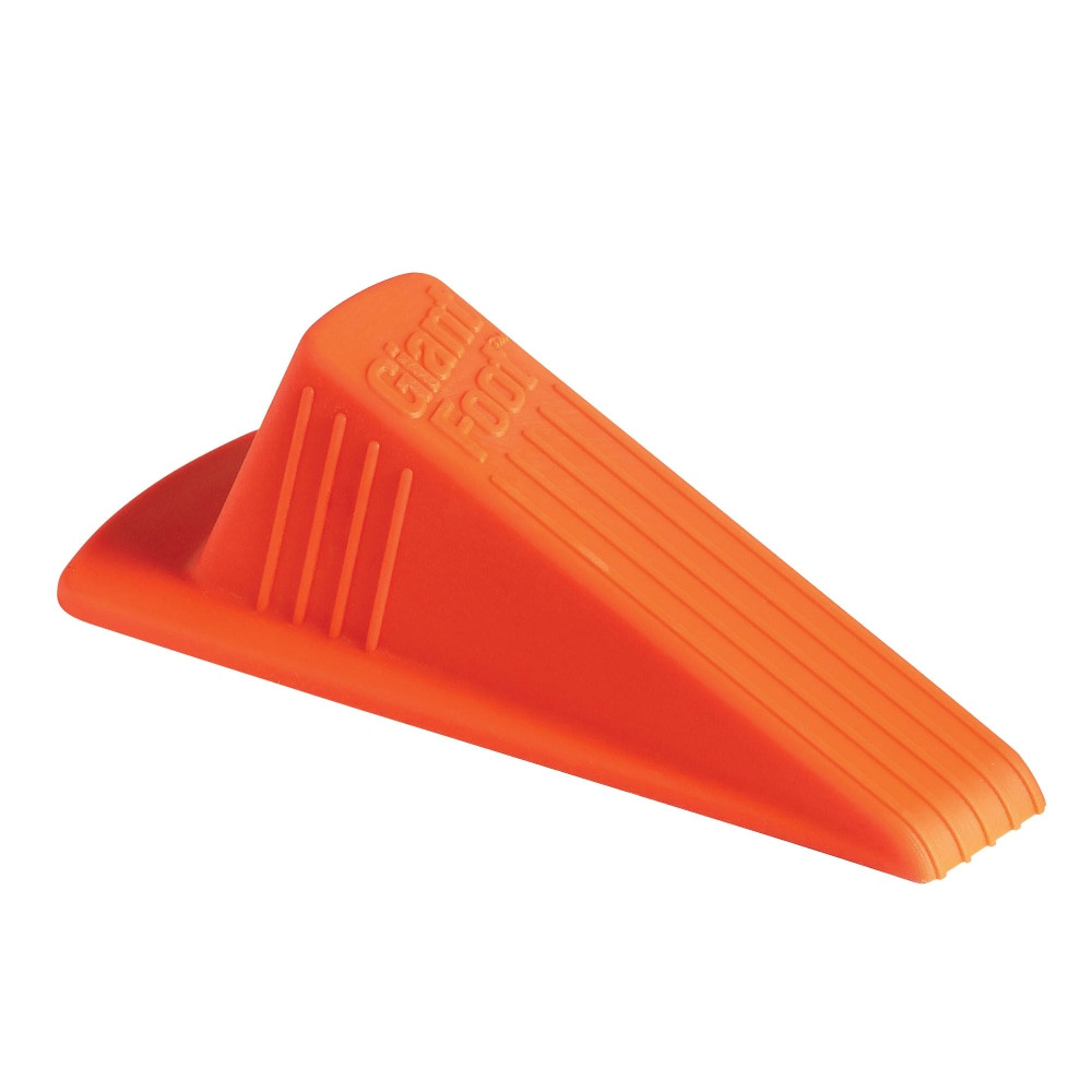 MASTER MANUFACTURING COMPANY 00965 Master Caster Giant Foot Door Stop, Orange