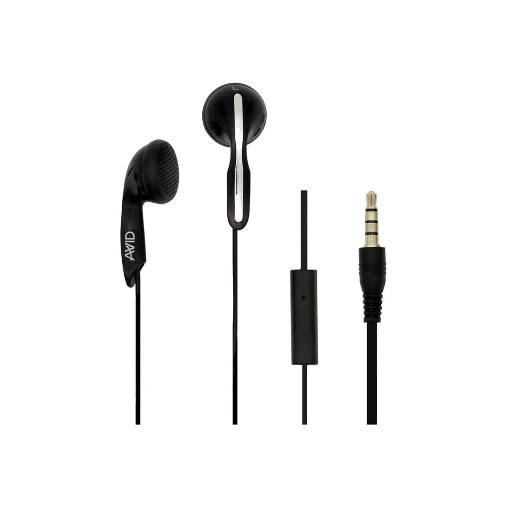 CALIFONE INTERNATIONAL, INC. 2AE1-699363-2MIC AVID AE-1M - Earphones with mic - ear-bud - wired - 3.5 mm jack