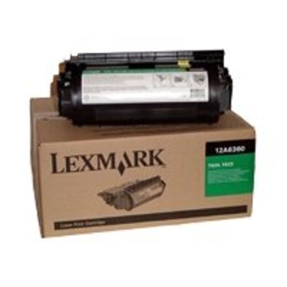 LEXMARK INTERNATIONAL, INC. Lexmark 12A6360  30000 Black Toner Cartridge