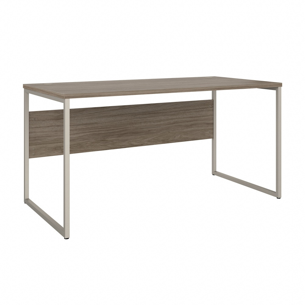 BUSH INDUSTRIES INC. Bush Business Furniture HYD360MH  Hybrid 60inW x 30inD Computer Table Desk With Metal Legs, Modern Hickory, Standard Delivery