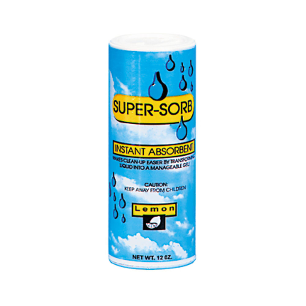MEDLINE INDUSTRIES, INC. MIILGSFRS614SS Fresh Products Super-Sorb Liquid Spill Absorbent, Lemon Scent, 12 Oz