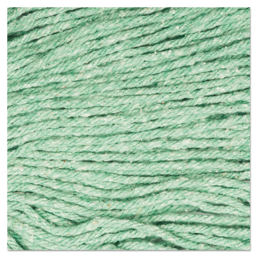 BOARDWALK 502GNEA Super Loop Wet Mop Head, Cotton/Synthetic Fiber, 5" Headband, Medium Size, Green