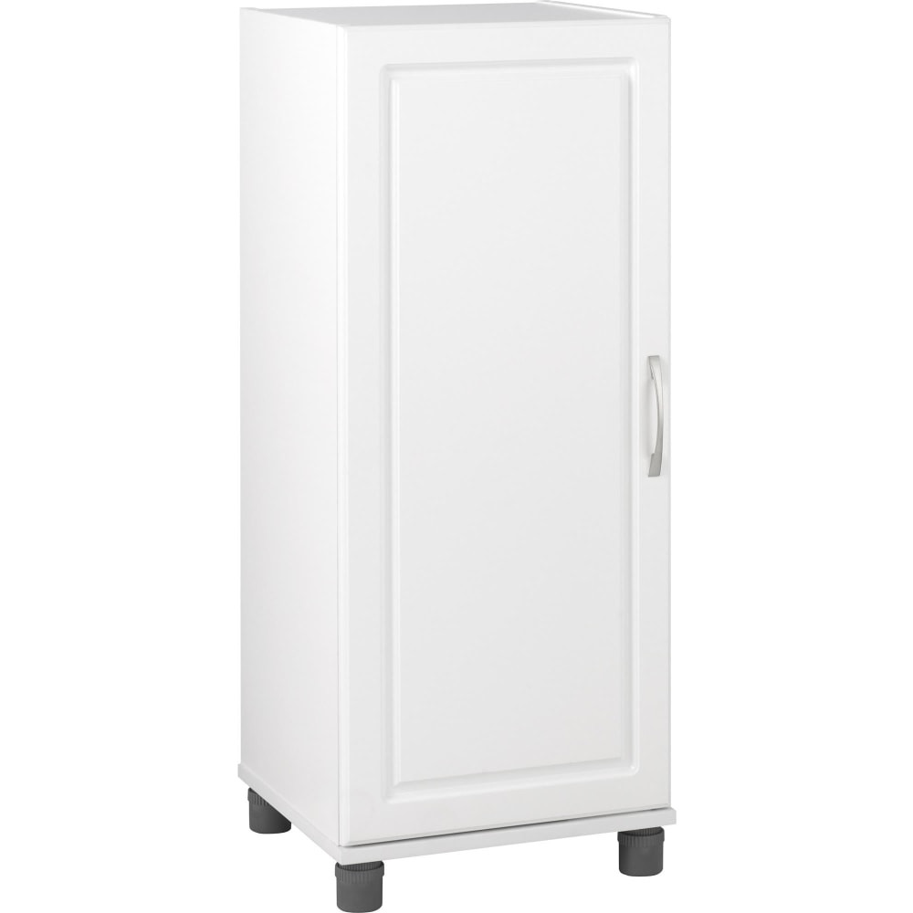 AMERIWOOD INDUSTRIES, INC. Ameriwood Home 7369401PCOM  Kendall Stackable Storage Cabinet, 3 Shelves, White
