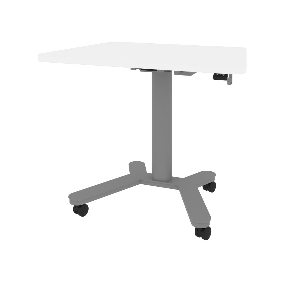BESTAR INC. Bestar 165856-000017  Universel Electric 36inW Small Standing Desk, White