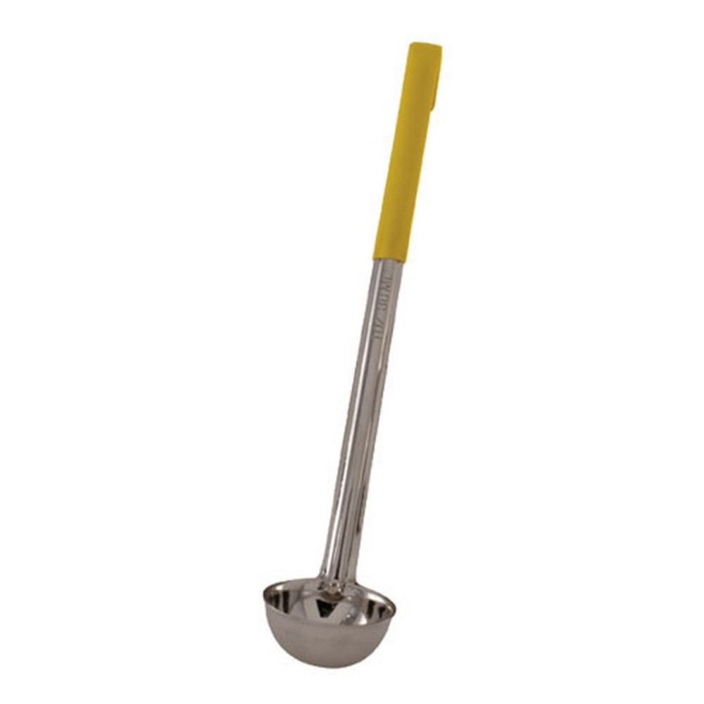 WINCO LDC-1  Stainless-Steel Ladle, 1 Oz, Yellow