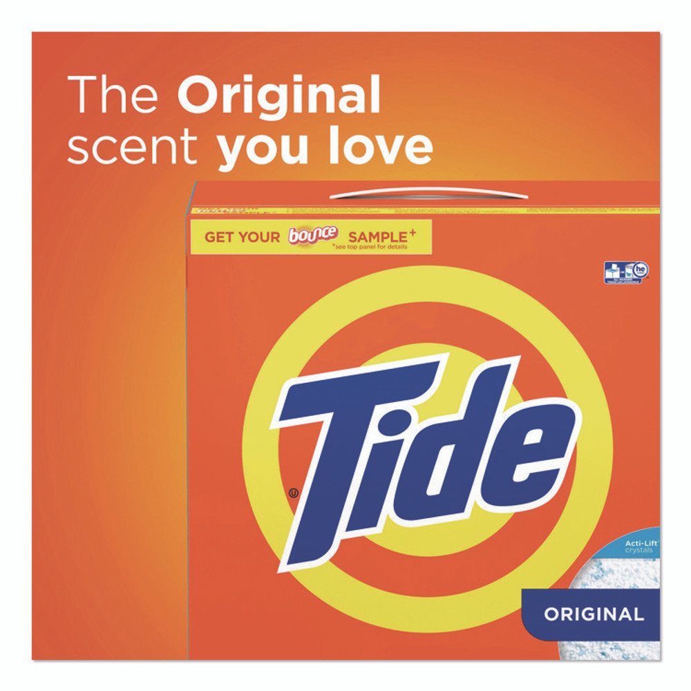 PROCTER & GAMBLE Tide® 49340 Coin Vend Powder Laundry Detergent, HE Compatible, 1.1 oz, 156/Carton