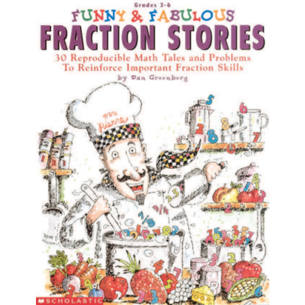 SCHOLASTIC INC 9780590965767 Scholastic Funny & Fab Fraction Stories