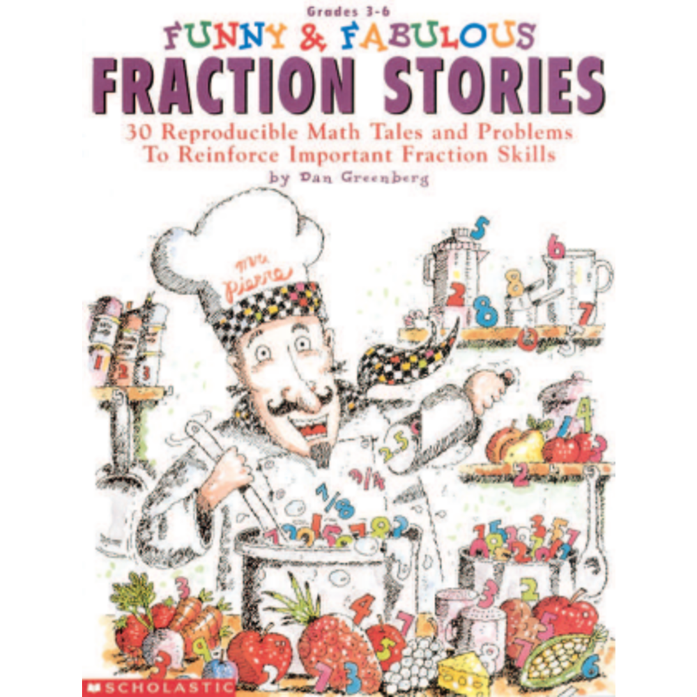 SCHOLASTIC INC Scholastic 9780590965767  Funny & Fab Fraction Stories