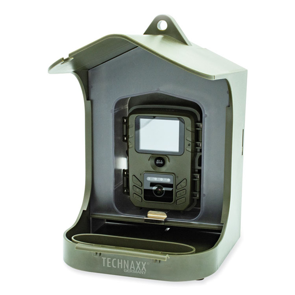 TECHNAXX DEUTSCHLAND GMBH 4923 Full HD Birdcam TX-165, 8 Mpixels, Black/Green