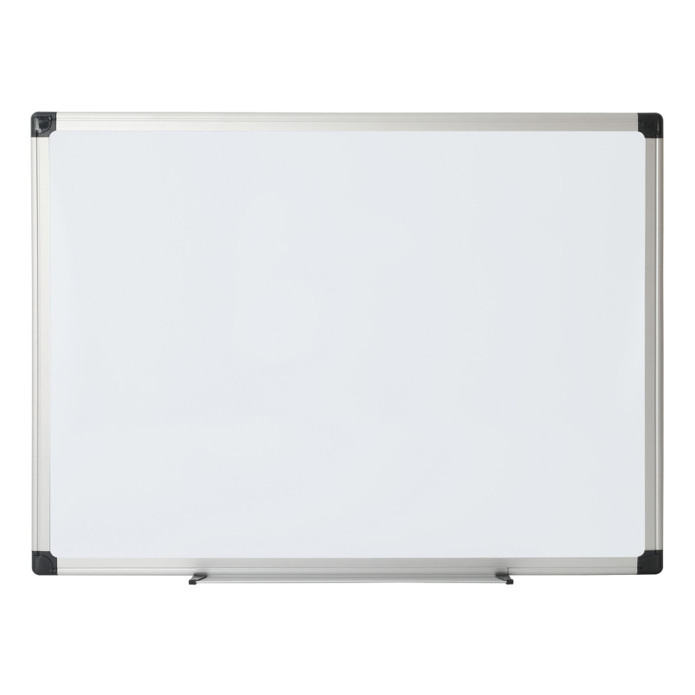 OFFICE DEPOT KK0343  Brand Non-Magnetic Melamine Dry-Erase Whiteboard, 36in x 48in, Aluminum Frame With Silver Finish