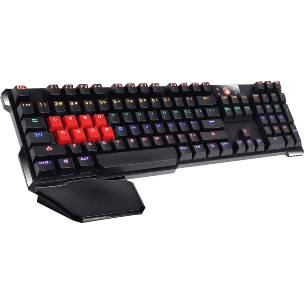 CALIFONE INTERNATIONAL, INC. Bloody B720  Gaming Optical Mechanical Gaming Keyboard, Backlit Adjustable - Cable Connectivity - USB Interface Multimedia Hot Key(s) - Windows - LK (Light Strike) Keyswitch - Black