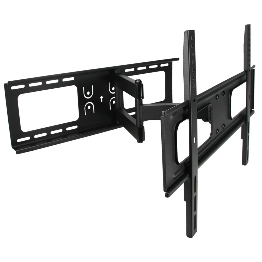 MEGAGOODS, INC. MegaMounts 99594974M  Full Motion Wall Mount For 32 - 70in TVs, 3inH x 26inW x 19inD, Black