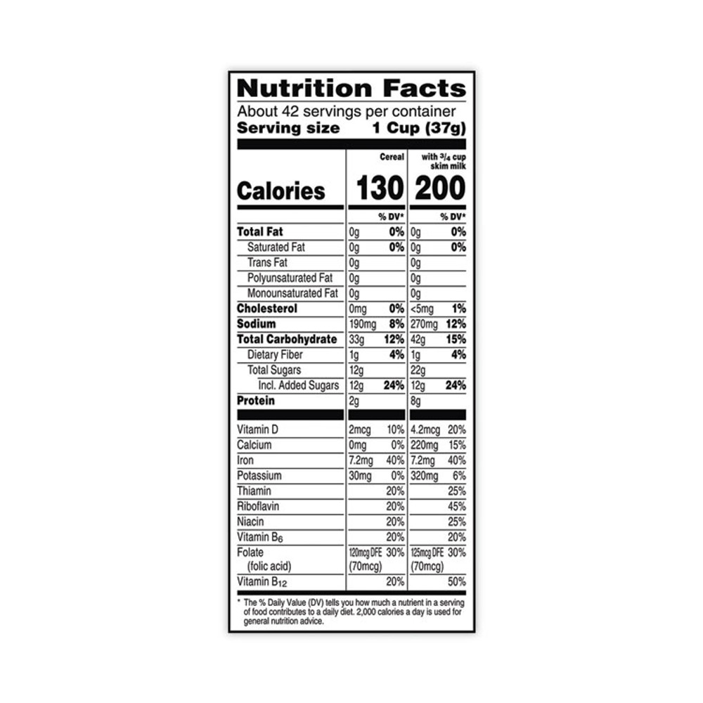 KELLOGG'S 22000901 Frosted Flakes Breakfast Cereal, 61.9 oz Bag, 2 Bags/Box