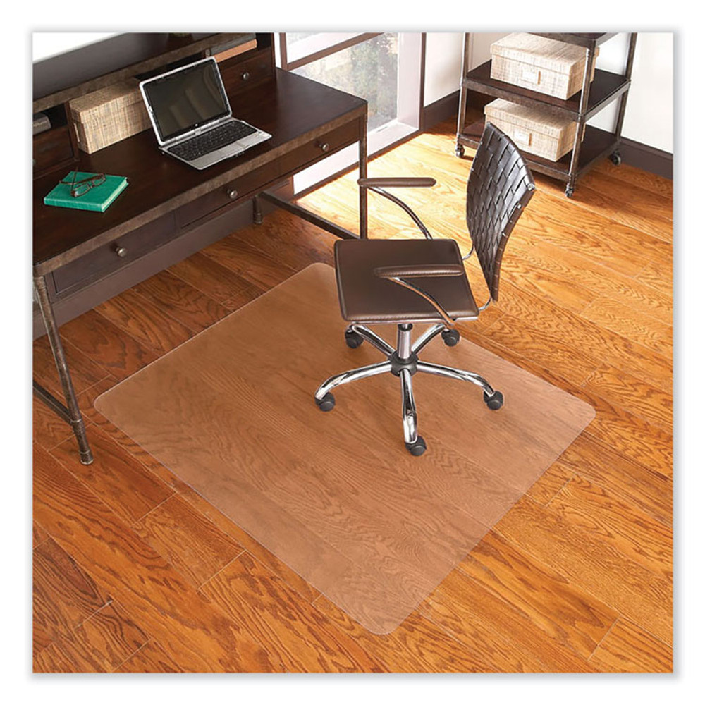 E.S. ROBBINS ES 132031 EverLife Chair Mat for Hard Floors, Heavy Use, Rectangular, 36 x 48, Clear