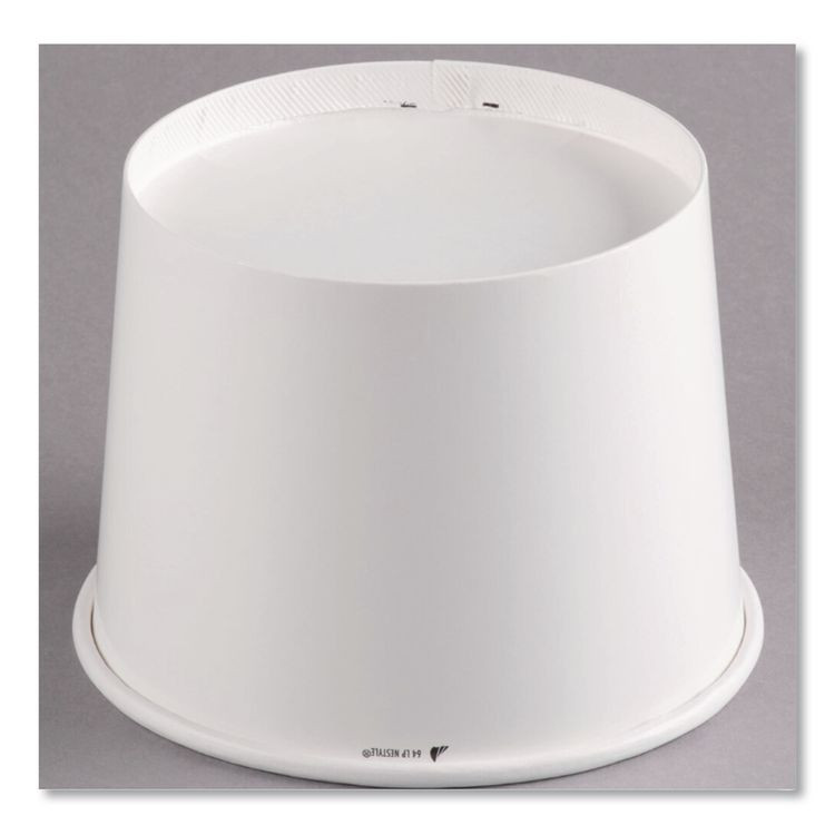 HUHTAMAKI Chinet® 60164 Paper Food Containers, 64 oz, White, 25/Pack, 10 Packs/Carton