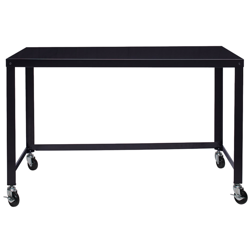 SP RICHARDS 34417 Lorell Steel Mobile Series Workstation, 29-1/2inH x 48inW x 23inD, Black