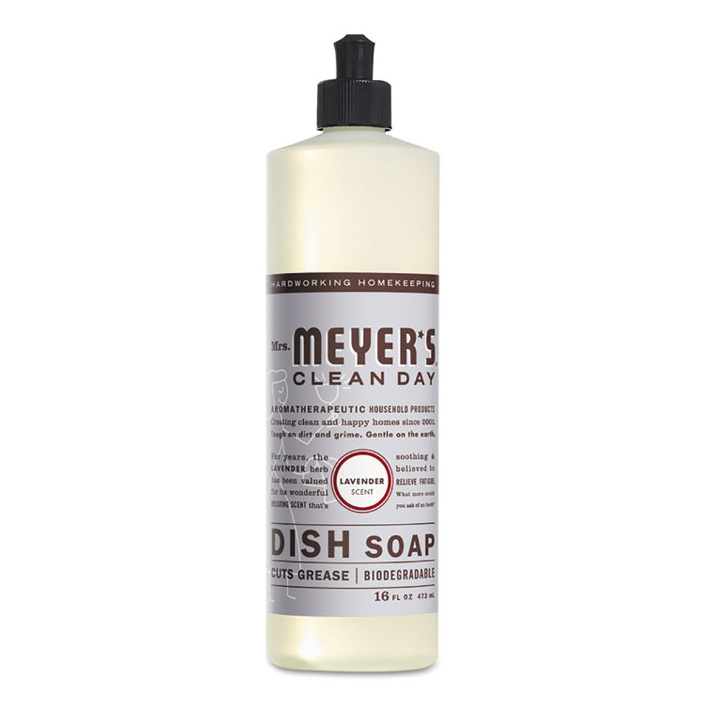 THE CALDREA COMPANY Mrs. Meyer's® 347634EA Dish Soap, Lavender Scent, 16 oz Bottle
