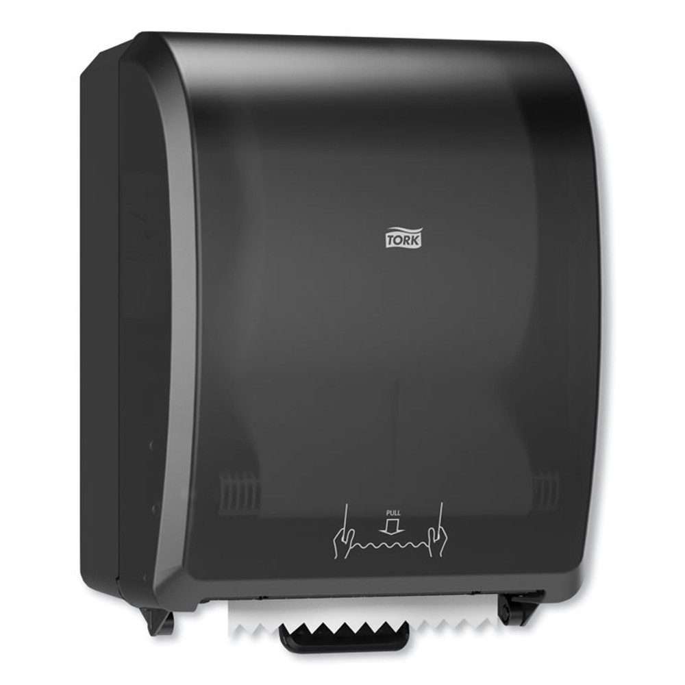 SCA TISSUE Tork® 772728 Mechanical Hand Towel Roll Dispenser, H71 System, 12.32 x 9.32 x 15.95, Black