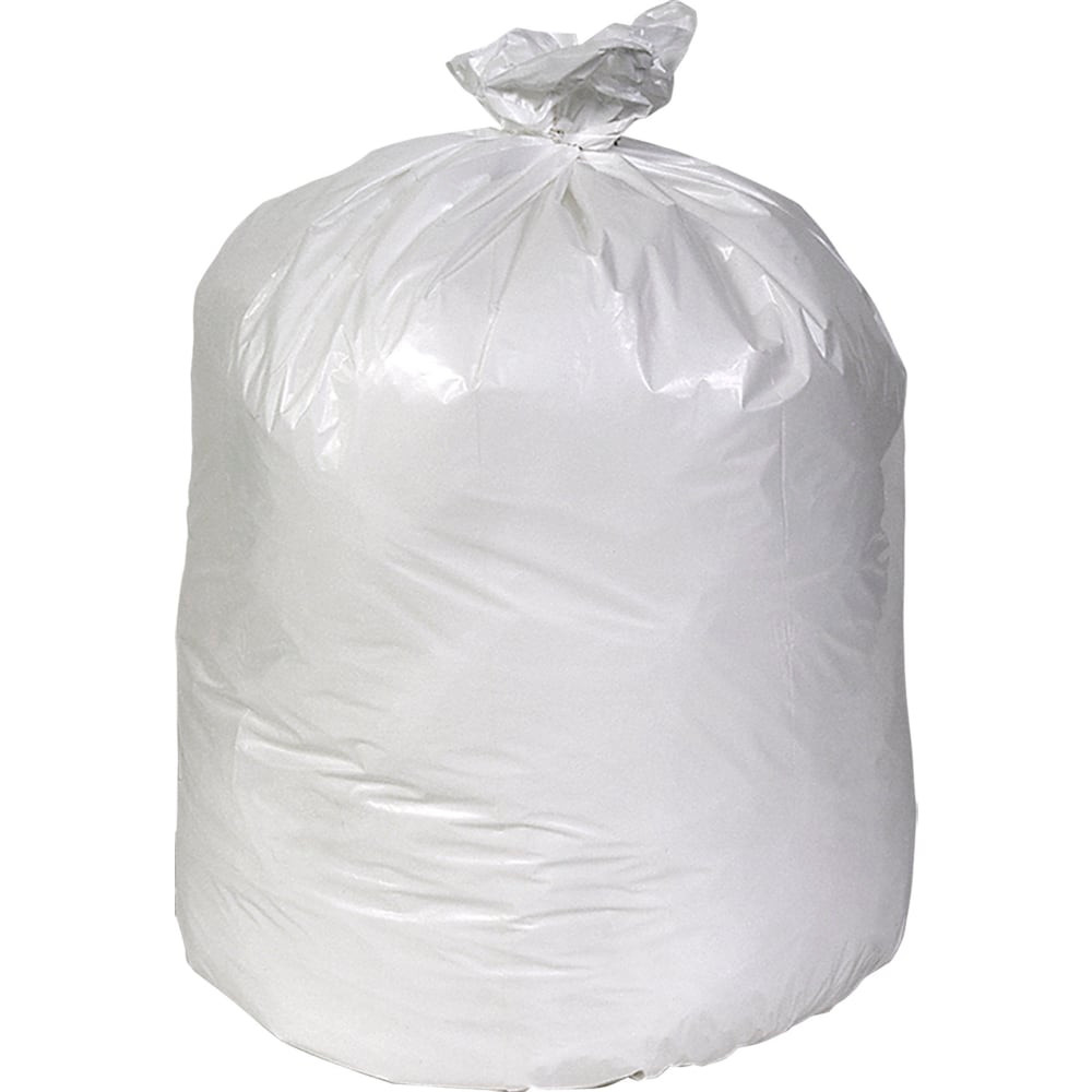 PITT PLASTICS INC. MT331XW Pitt Plastics 0.45 mil Linear Low Can Liners, 24in x 32in, 12 - 16 Gallons, White, Pack Of 500