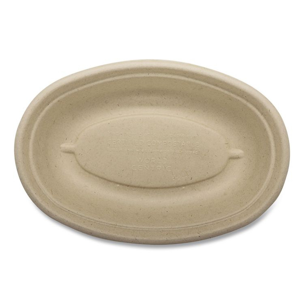 WORLD CENTRIC BOSCUBBSLFP Fiber Bowls, Burrito Bowl, 18 oz, 8 x 5.3 x 1.6, Natural, Paper, 400/Carton