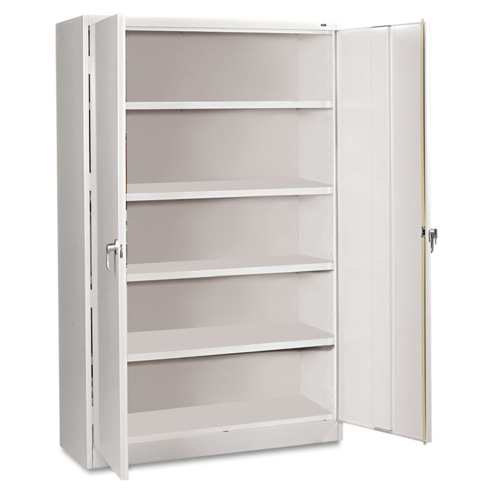 TENNSCO J2478SULGY Assembled Jumbo Steel Storage Cabinet, 48w x 24d x 78h, Light Gray