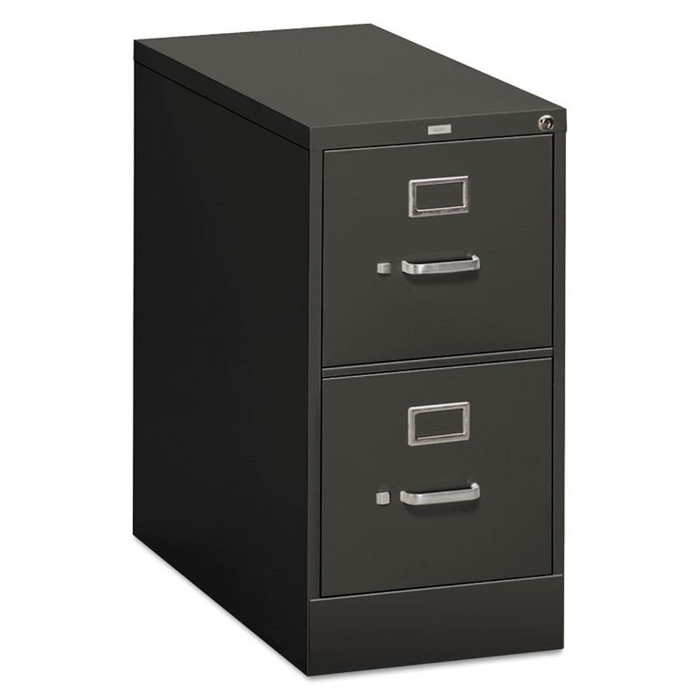 HON COMPANY 312PS 310 Series Vertical File, 2 Letter-Size File Drawers, Charcoal, 15" x 26.5" x 29"