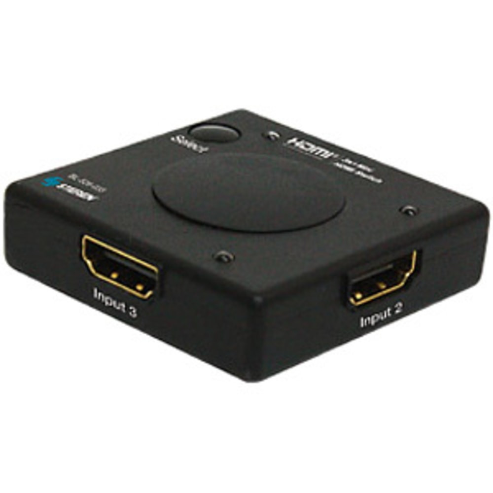 STEREN ELECTRONICS INTERNATIONAL LLC Steren BL-526-033  3x1 HDMI Mini Switch - Video/audio switch - 3 x HDMI - desktop