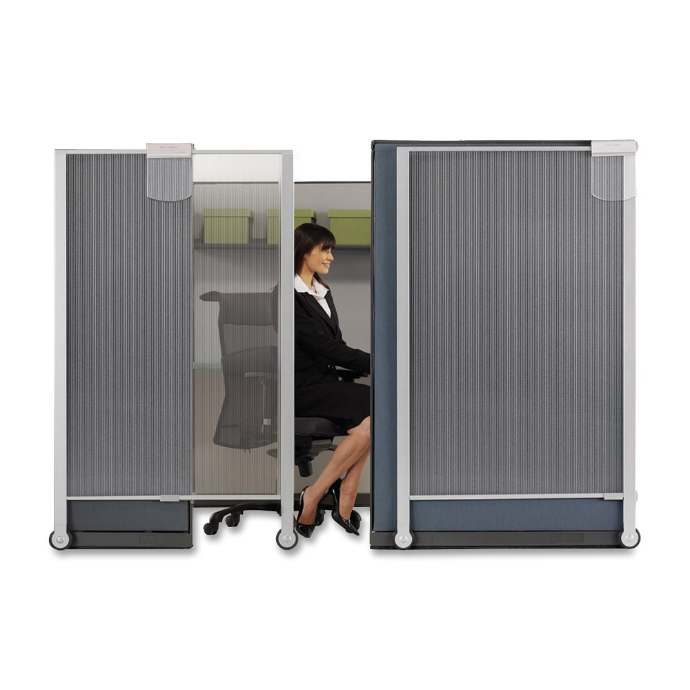 ACCO BRANDS USA, LLC WPS2000 Quartet Workstation Privacy Screen, Silver