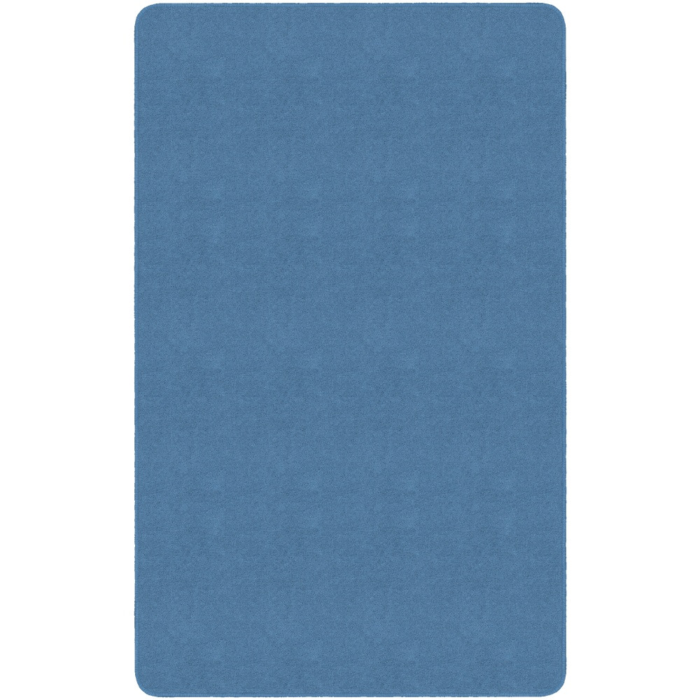 FLAGSHIP CARPETS AS-34BB  Americolors Rug, Rectangle, 6ft x 9ft, Blue Bird